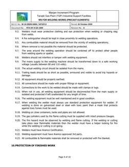 Method Statement for Precast Welding | PDF | Welding | Construction