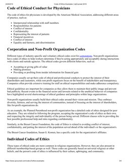 24/8/2019
Code of Ethics Examples | UpCounsel 2019
https://www.upcounsel.com/code-of-ethics-examples
3/4
Code of Ethical Cond