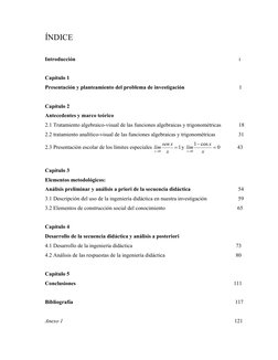 ÍNDICE 
 
Introducción