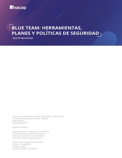 Dirección de Planiﬁcación y Desarrollo Online - INACAP Online
Universidad Tecnológica de Chile - INACAP
www.inacap.cl
Santiag