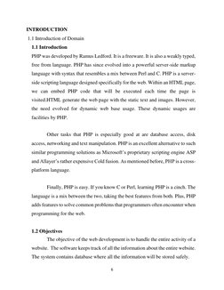 Web Development Internship Report | PDF | Php | Web Design