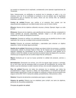 se muestra un esquema de lo explicado, considerando como ejemplo organizaciones de
Venezuela.
Nota: Anteriormente, se  certif