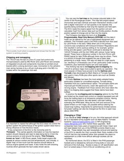 V8 Register        160921-RV8-diagnostics-note-DM8  
 
 
 5 
 
This is pretty much what is expected and shows that the idle