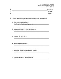 I.E. LEONIDAS RUBIO VILLEGAS
INGLÉS Y LABORATORIO DE INGLÉS
GRADO SÉPTIMO
6. _______________________________________________