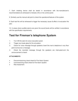 Fire Alarm System Testing & Commissioning | PDF | Home & Garden | Computers