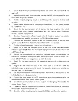 Lighting Control System Commissioning Guide | PDF | Switch | Lighting