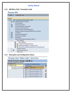 RE-FX Configuration Guide for SAP | PDF | Payments | Lease