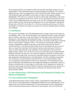 5
the government and they were entitled to collect rent from their subordinate tenants, who were 
again entitled to create su