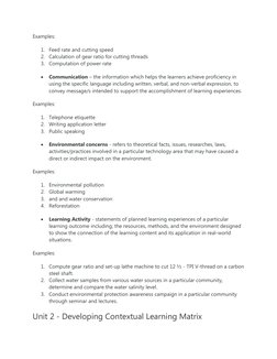 Examples:
1.
Feed rate and cutting speed
2.
Calculation of gear ratio for cutting threads
3.
Computation of power rate

Comm