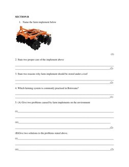 Standard 5 Agriculture Revision Guide | PDF | Farms | Farmer