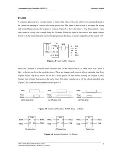 Ladder Diagram for Timers and Counters | PDF | Programmable Logic ...