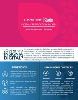 Credly y Badges Digitales (https://certiprof.com/pages/certiprof-certification-digital-badge-program-credly)
