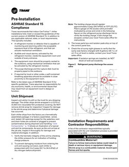 Trane CVHG Manual | PDF | Chlorofluorocarbon | Electrical Wiring