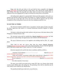 Ridge rolls, hip rolls and valleys to be used shall be those compatible with  (Specify
brand)
 
  APO Galfan
 
  pre-pointed