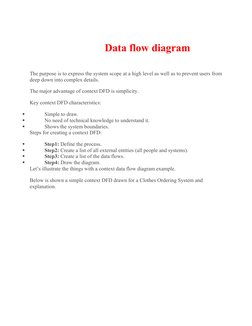 Context and Level 1 DFD Guide | PDF | Data | Information Technology ...