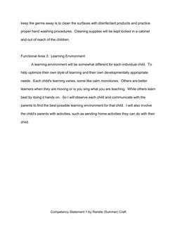  
keep the germs away is to clean the surfaces with disinfectant products and practice 
proper hand washing procedures.  Clea