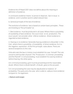 Nature and Scope of Evidence Law | PDF | Evidence | Evidence (Law)