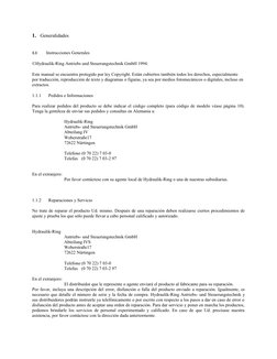 1.
Generalidades
1.1
Instrucciones Generales
©Hydraulik-Ring Antriebs und Steuerungstechnik GmbH 1994.
Este manual se encuent