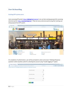 BPCL eConnect Portal User Guide | PDF | Password | Login