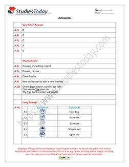  
 
 
Name………………… 
 
Date  …………………… 
Copyright © https://www.studiestoday.com All rights reserved. No part of this publicatio