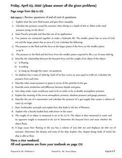 Prepared by Mr. H/Mariam F.                          Attested by  Mr. Zeray Kahsay