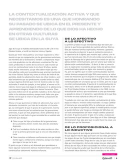 |  6 
 @Lider625
LA CONTEXTUALIZACIÓN ACTIVA Y QUE 
NECESITAMOS ES UNA QUE HONRANDO 
SU PASADO SE UBICA EN EL PRESENTE Y 
A