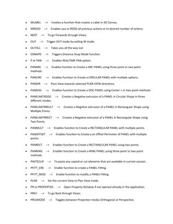 AVEVA E3D In-Canvas Command Guide | PDF | Geometry