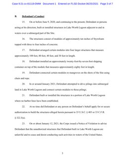 3 
B. 
Defendant’s Conduct 
15. 
On or before June 9, 2020, and continuing to the present, Defendant or persons 
acting at hi