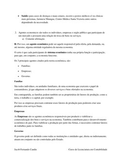 Jacob Fernando Candie                                                     Curso de Licenciatura em Contabilidade 
 Saúde: pa