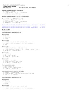 TANK 2019, API-650/653/620/579 Analysis                       
   Licensee: SPLM Licensee
   Job: 76.5m tank