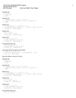 TANK 2019, API-650/653/620/579 Analysis                       
   Licensee: SPLM Licensee
   Job: 76.5m tank