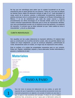 No hay que ser odontólogo para saber que el cuidado bucodental es de suma
importancia para la salud general de una persona. T
