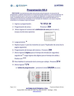 Página 1 de 1                                                                  
ProgramacionRapida_NX4.docx 
AUTOMA ELE