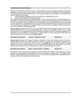 Financial Statements Preparation Guide | PDF | Balance Sheet | Income ...