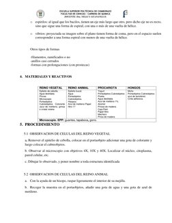 ESCUELA SUPERIOR POLTÉCNICA DE CHIMBORAZO 
FACULTAD DE CIENCIAS – CARRERA DE QUIMICA 
DOCENTE: Dra. NELLY I. GUANANGA D.
