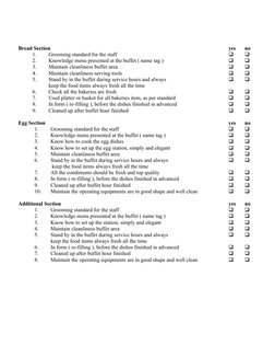 Breakfast Buffet Management Guide | PDF | Buffet | Foods