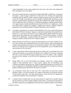Application of Statistics 
Tutorial 4 
Hypothesis Testing 
 
Foundation in Science 
 
 
 
 
 
 
 
           
      Page 4 of