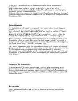 Security Quotation Security Service Quotation Proposal | PDF | Security Guard | Salary