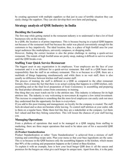 by creating agreement with multiple suppliers so that just in case of terrible situation they can
easily change the suppliers