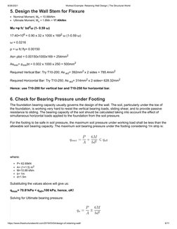 8/26/2021
Worked Example: Retaining Wall Design | The Structural World
https://www.thestructuralworld.com/2019/03/04/design-o