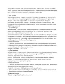 Supac Guidelines.pdf SUPAC Guidelines for Post-Approval Changes | PDF | Pharmacokinetics ...
