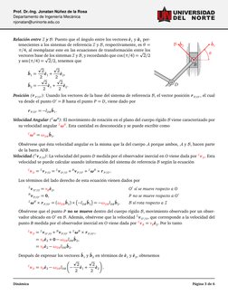 Prof. Dr.-Ing. Jonatan Núñez de la Rosa
Departamento de Ingeniería Mecánica
njonatan@uninorte.edu.co
Relación entre I y B: Pu