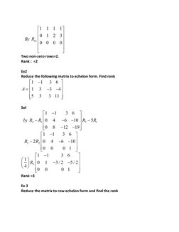 Echelon Form of Matrices Explained | PDF | Matrix (Mathematics ...