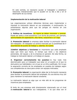 En  este  sentido,  es  necesario  ayudar  al  trabajador  a  establecer
relaciones interpersonales  que le ayuden en su día