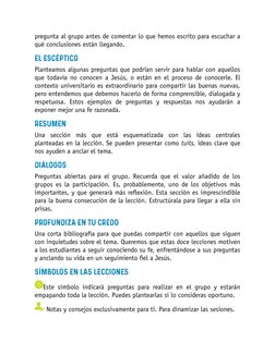 pregunta al grupo antes de comentar lo que hemos escrito para escuchar a
qué conclusiones están llegando.
EL ESCÉPTICO
Plante