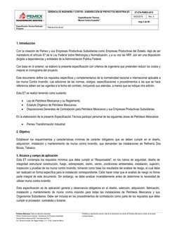 GERENCIA DE INGENIERÍA Y COSTOS - SUBDIRECCIÓN DE PROYECTOS INDUSTRIALES 
 
Especificación Técnica 
“Muros Contra Incendio”