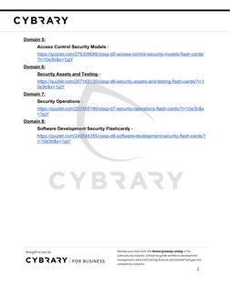  
 
 
 
Domain 5: 
Access Control Security Models​ -  
https://quizlet.com/276308688/cissp-d5-access-control-security-models-