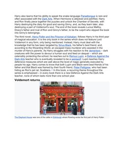 Harry als (https://en.wikipedia.org/wiki/File:The_Elephant_House.jpg)o learns that his ability to speak the snake language Pa