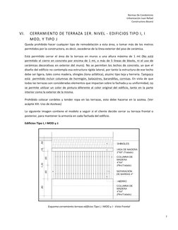 Normas De Condominio 
Urbanización Juan Rafael   
Constructora Bisonó 
 
 
7 
VI