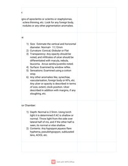 Ophthalmology Case Proforma Guide | PDF | Human Eye | Ophthalmology
